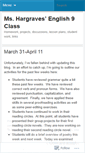 Mobile Screenshot of hargraves.wordpress.com