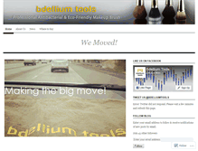 Tablet Screenshot of bdelliumtools.wordpress.com