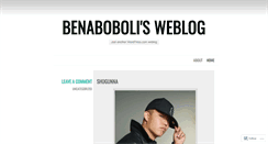 Desktop Screenshot of benaboboli.wordpress.com