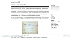 Desktop Screenshot of mok0.wordpress.com
