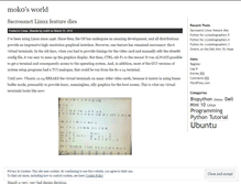Tablet Screenshot of mok0.wordpress.com