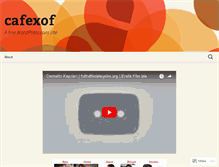 Tablet Screenshot of cafexof.wordpress.com