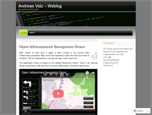 Tablet Screenshot of andreasvolz.wordpress.com