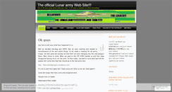 Desktop Screenshot of lunarchat.wordpress.com