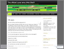 Tablet Screenshot of lunarchat.wordpress.com