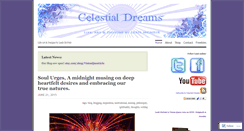 Desktop Screenshot of celestialdreams.wordpress.com