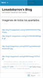 Mobile Screenshot of losadabarros.wordpress.com