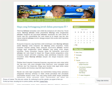 Tablet Screenshot of endangharyanti.wordpress.com