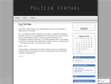 Tablet Screenshot of policiavirtual.wordpress.com