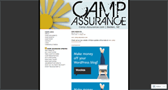 Desktop Screenshot of campassurance.wordpress.com