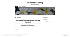 Desktop Screenshot of labelleetleblog.wordpress.com