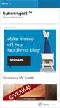 Mobile Screenshot of bukaningrat.wordpress.com