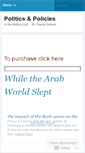 Mobile Screenshot of politicspolicies.wordpress.com