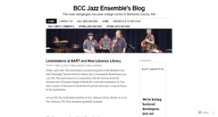 Desktop Screenshot of bccjazzensemble.wordpress.com