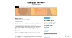 Desktop Screenshot of apassagetotheeast.wordpress.com