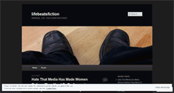 Desktop Screenshot of lifebeatsfiction.wordpress.com