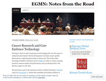 Tablet Screenshot of egmnblog.wordpress.com