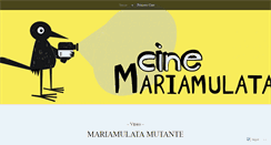 Desktop Screenshot of cinemariamulata.wordpress.com