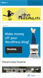 Mobile Screenshot of cinemariamulata.wordpress.com