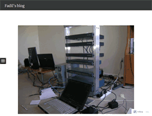 Tablet Screenshot of fadils.wordpress.com