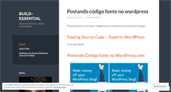 Desktop Screenshot of pauloneves.wordpress.com