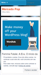 Mobile Screenshot of mercadopop.wordpress.com