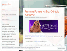 Tablet Screenshot of mercadopop.wordpress.com