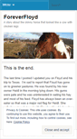 Mobile Screenshot of foreverfloyd.wordpress.com