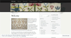 Desktop Screenshot of idyllicneedlework.wordpress.com