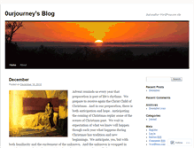 Tablet Screenshot of 0urjourney.wordpress.com