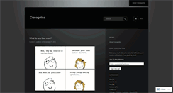 Desktop Screenshot of cravagolina.wordpress.com