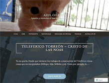 Tablet Screenshot of celesteazul.wordpress.com