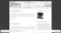 Desktop Screenshot of ordinarilyspecial.wordpress.com