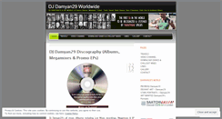 Desktop Screenshot of djdamyan29.wordpress.com