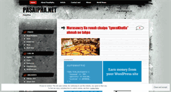Desktop Screenshot of pasaihpha.wordpress.com