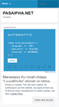 Mobile Screenshot of pasaihpha.wordpress.com