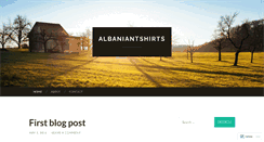 Desktop Screenshot of albaniantshirts.wordpress.com