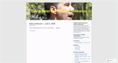 Desktop Screenshot of davidsdailyconfession.wordpress.com