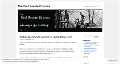 Desktop Screenshot of paulrevereexpress.wordpress.com