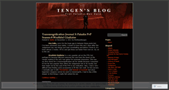 Desktop Screenshot of firsthandtengen.wordpress.com