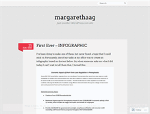 Tablet Screenshot of margarethaag.wordpress.com