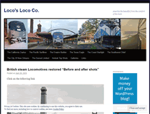 Tablet Screenshot of locoslococo.wordpress.com