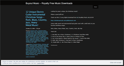 Desktop Screenshot of noroyaltiesmusicdotcom.wordpress.com
