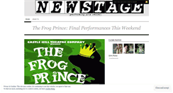 Desktop Screenshot of newstagepac.wordpress.com