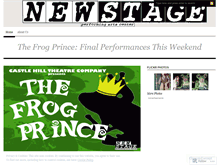 Tablet Screenshot of newstagepac.wordpress.com