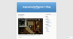 Desktop Screenshot of angrypissedoffgamer.wordpress.com