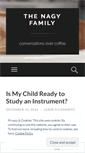 Mobile Screenshot of nagyfamily.wordpress.com