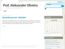 Tablet Screenshot of profaleksander.wordpress.com