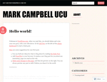 Tablet Screenshot of markcampbell4gs.wordpress.com