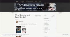 Desktop Screenshot of mmparanormalromance.wordpress.com